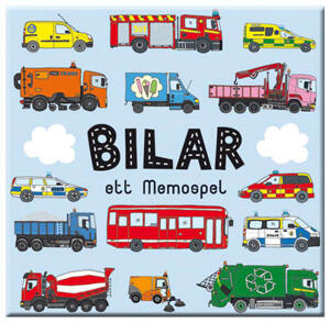 Modärn design - Barn - Bilar, memospel