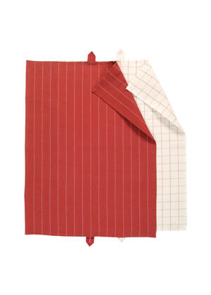 Modärn design - Kökshanddukar, förkläden & grytlappar - Kökshandduk, Cross 2 pack