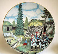 Konstnärstallrik 1982