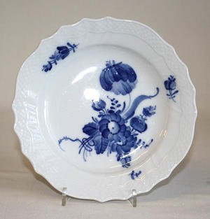 Blå blomster, tallrik assiett 1625