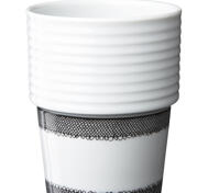 Filippa K, kaffe/te mugg net trim