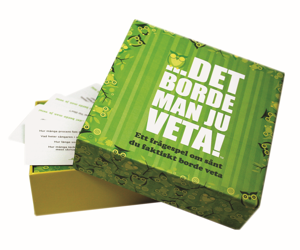 Modärn design - Spel & annat kul - Det borde man ju veta!