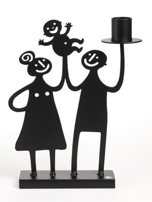 Modärn design - Bengt & Lotta - Familjen, ljusstake