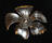 Blombrosch i silver - bild 1