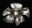 Blombrosch i silver - bild 2