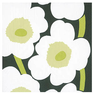 Modärn design - Ljusstakar, ljus & servetter - Marimekko, Unikko