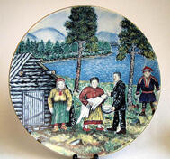 Konstnärstallrik 1984